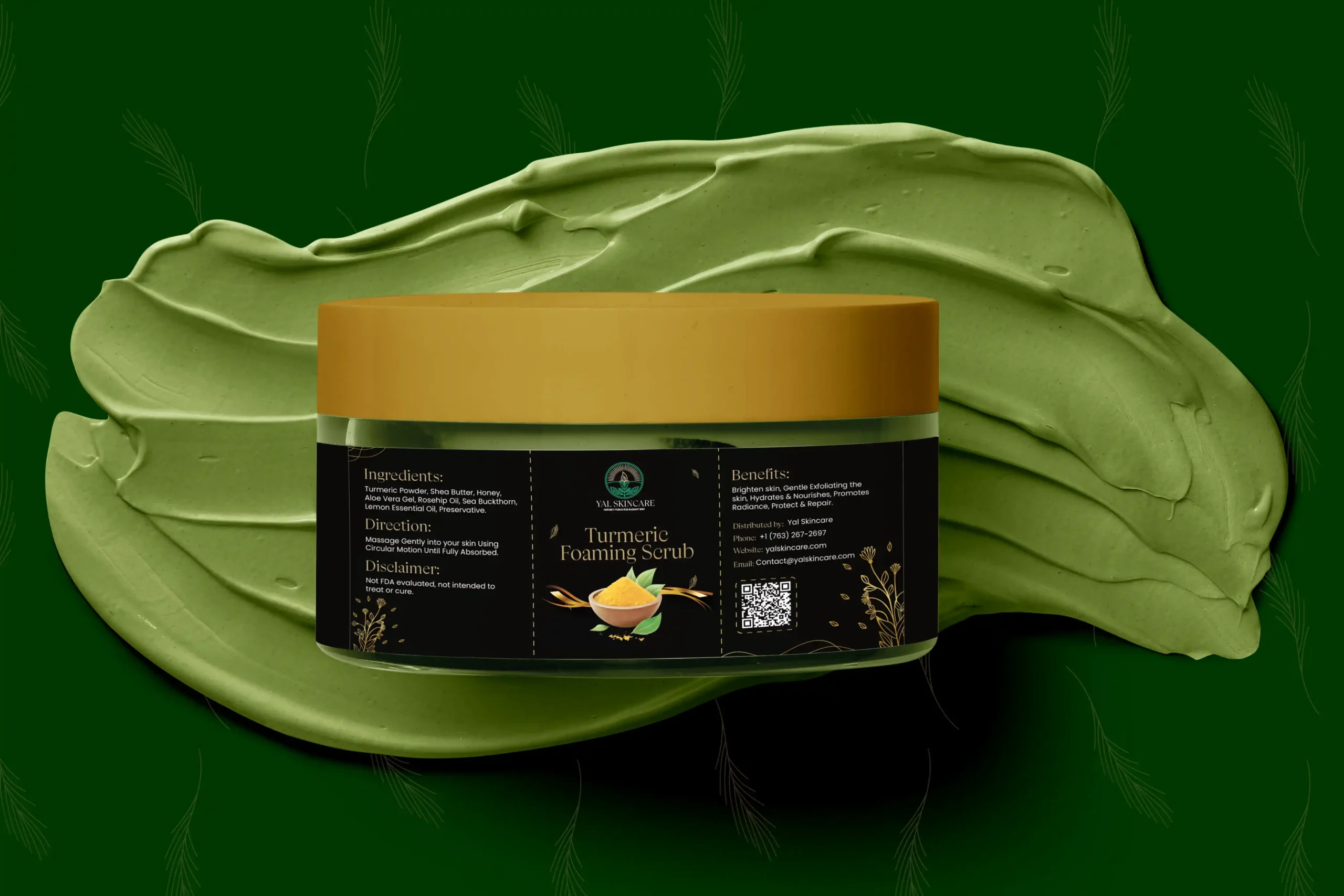Turmeric Foaming Scrub - Image 3
